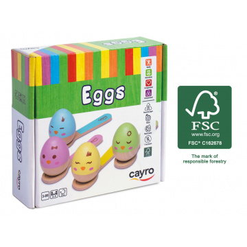 Cayro 888 - Eggs (Dřevěná vajíčka)