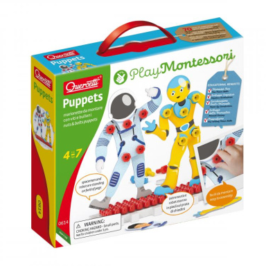 Quercetti 00614 Play Montessori - Puppets