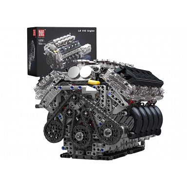 Mould King 10250 Pokročilý závodní motor LR V10