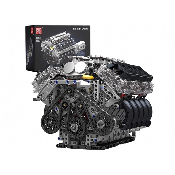 Mould King 10250 Pokročilý závodní motor LR V10 Mould King 10250 Pokročilý závodní motor LR V10