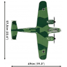 Cobi 5754 Německý bombardovací letoun Dornier DO 17Z-2