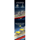 Reobrix 77051 Bismarck World of Warships