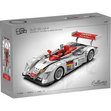 Bole Brick 23044 Závodní automobil Audi R8 LM-P