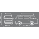 COBI 24638 Volkswagen T3 Camper Van