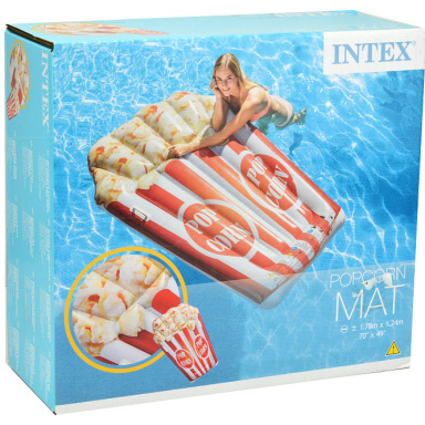 INTEX 58779 Nafukovací matrace popcorn 178×124 cm