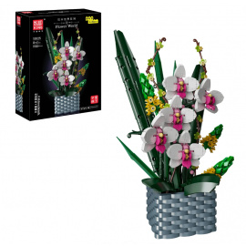 Mould King 10025 Květiny ve váze, Květina Orchidej