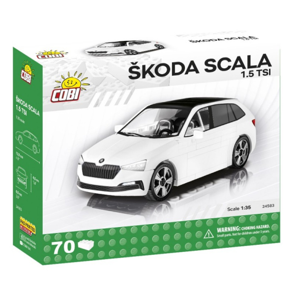 Cobi 24583 Škoda Scala 1.5 TSI, 1:35