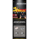 Reobrix 22012 Odtahový vůz s jeřábem R/C