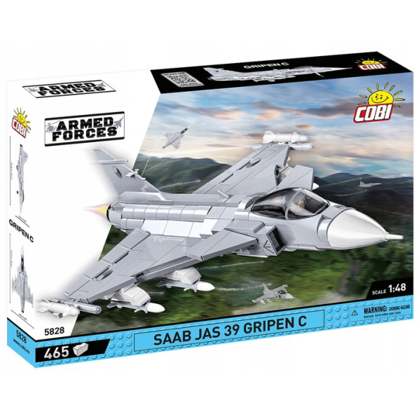 Cobi  5828 Švédský víceúčelový bojový letoun SAAB JAS 39 Gripen C Czech Air Force 