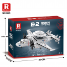Reobrix 33029 Letoun včasné výstrahy E-2 Hawkeye