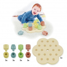 Quercetti 84162 PlayBio – Chunky Peggy