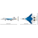 COBI 5909 Stavebnice letounu Su-57 Felon