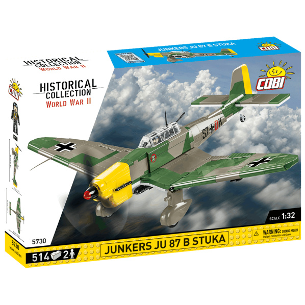 Cobi 5730 Německý střemhlavý bombardér Junkers JU-87B Stuka