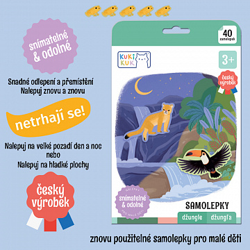 Betexa KukiKuk - SAMOPLEPKY Džungle