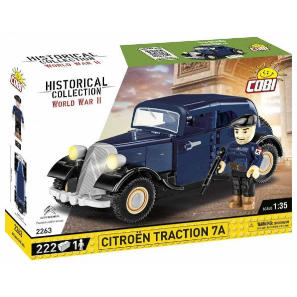 Cobi 2263 Francouzský osobní vůz Citroën Traction 7A