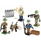 Cobi 3041 3 Figurky s doplňky - Company of Heroes 