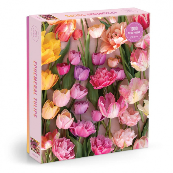 Galison Puzzle Pomíjivé tulipány 1000 dílků Galison Puzzle Pomíjivé tulipány 1000 dílků