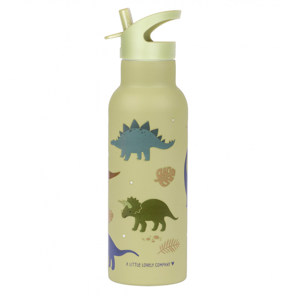 A Little Lovely Company - nerezová lahev na pití, 500 ml - dinosauři A Little Lovely Company - nerezová lahev na pití, 500 ml - dinosauři
