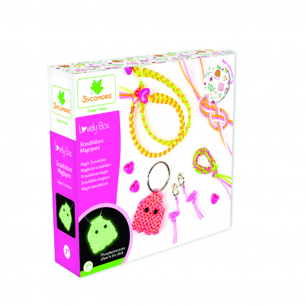 Lovely Box - Scoubidou - magické bužírky Lovely Box - Scoubidou - magické bužírky